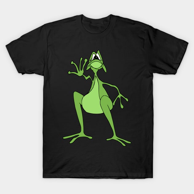 Frog Dance T-Shirt by Urban_Vintage